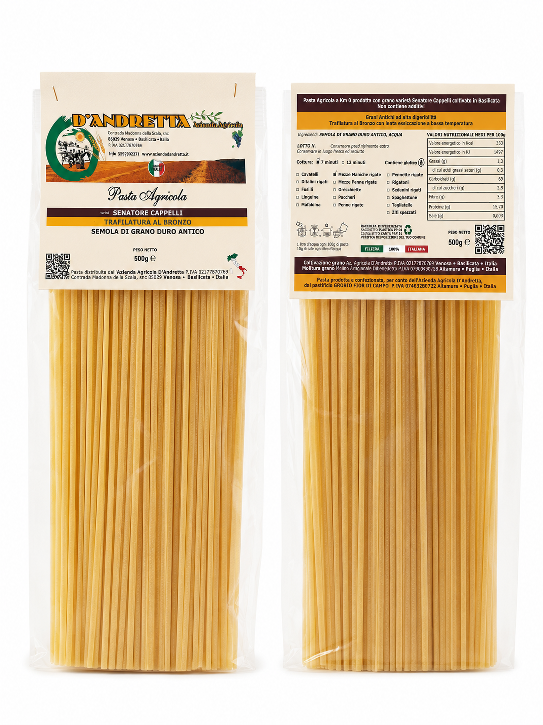 Spaghettone di Grano Duro Senatore Cappelli