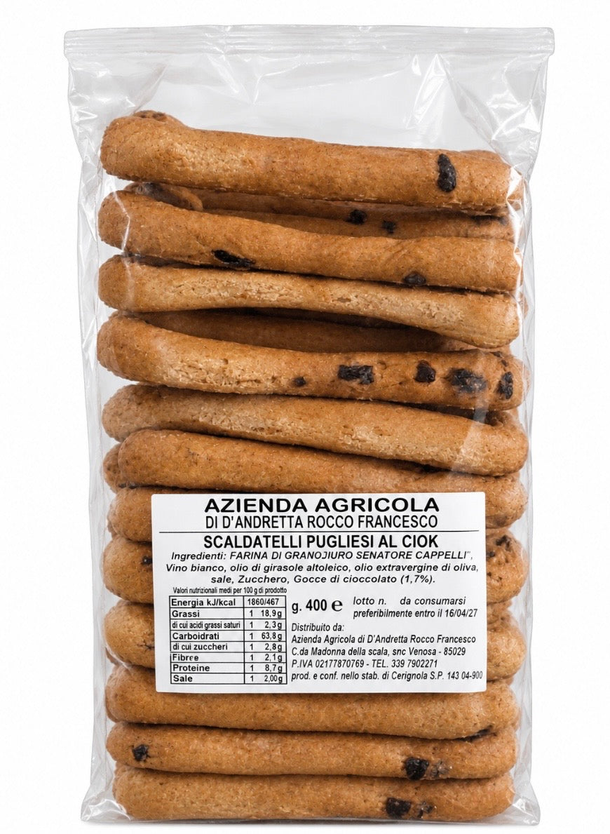 Scaldatelli pugliesi al Ciok