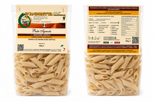 Penne Rigate di Grano Duro Senatore Cappelli